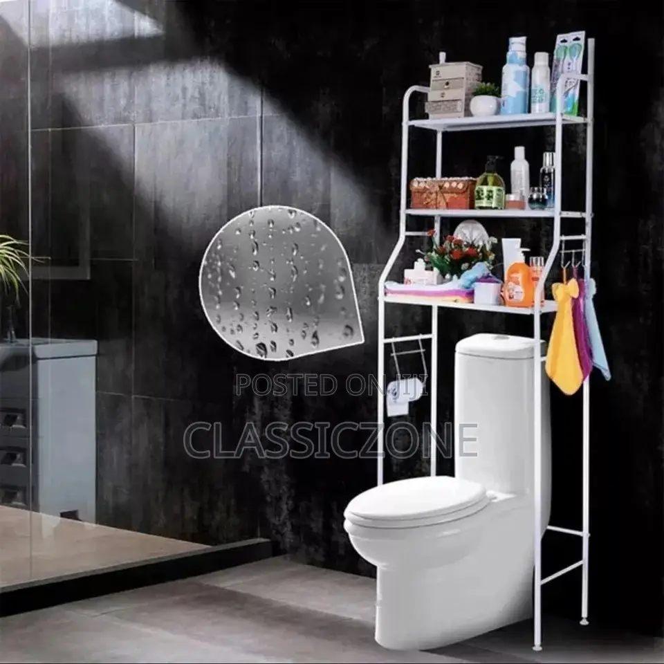 የመፀዳጃ ቤትዕቃዎች መደርደሪያ