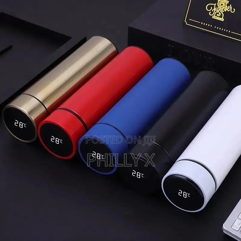 Smart Led Temperature Display Bottle