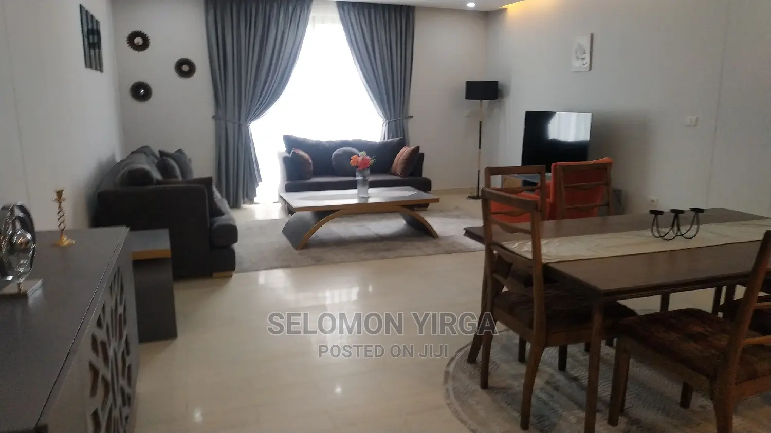 Furnished 3bdrm Apartment in Addis Abeba, Kirkos for Rent