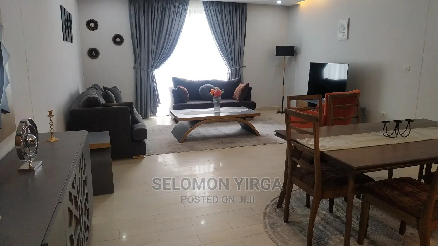 Furnished 3bdrm Apartment in Addis Abeba, Kirkos for Rent