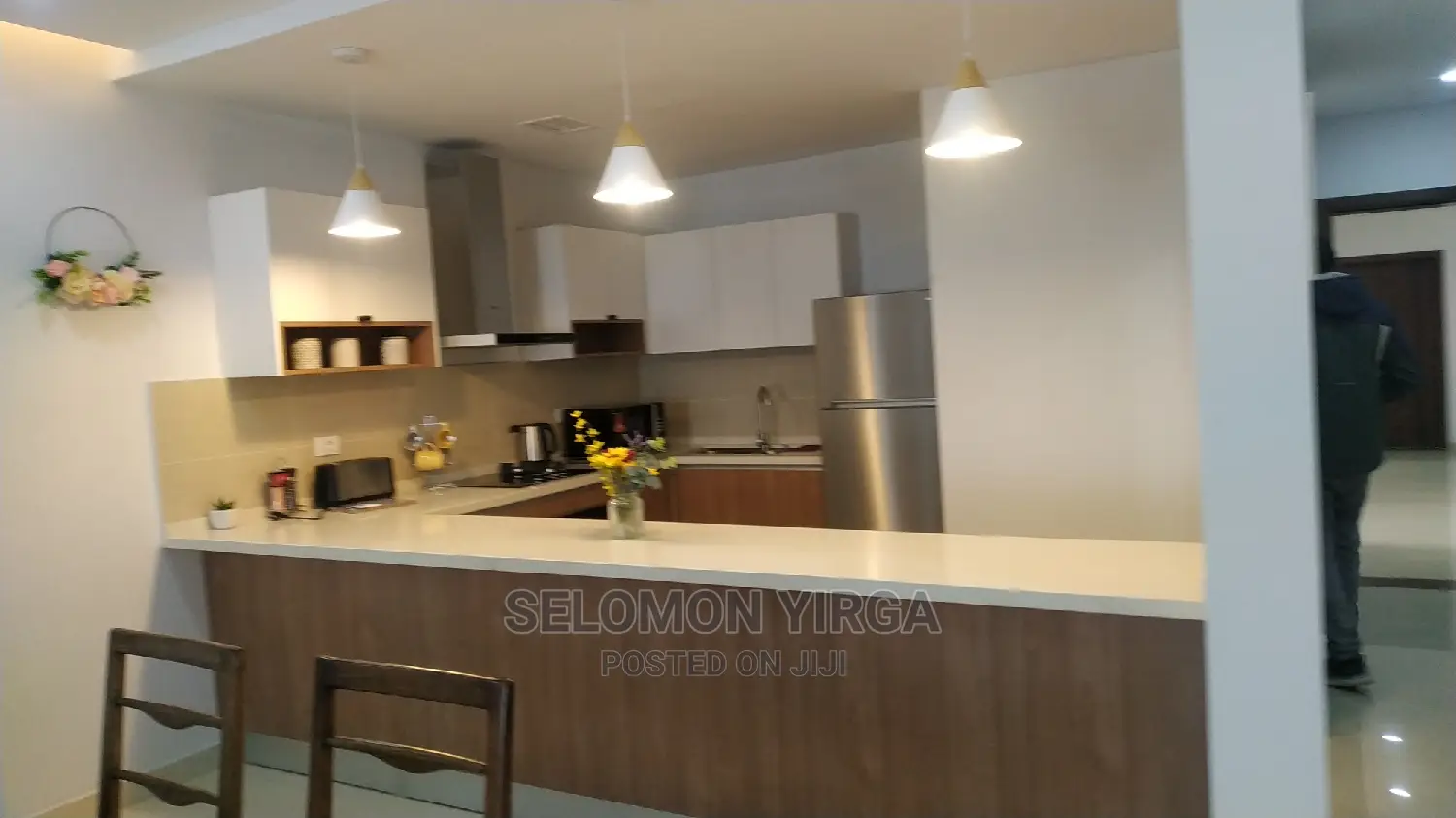 Furnished 3bdrm Apartment in Addis Abeba, Kirkos for Rent