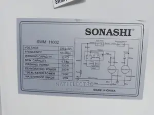 SONASHI Washing Machine
