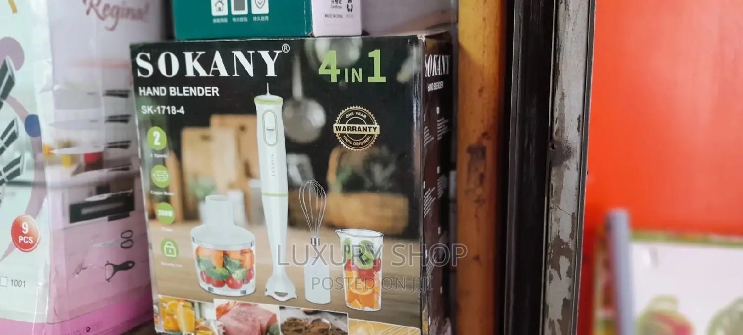 Sokany 4 in 1 Hand Blender