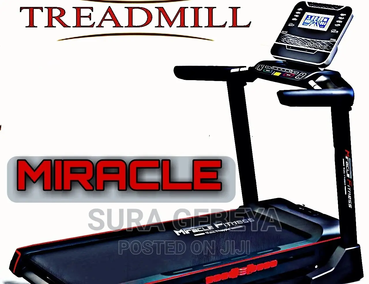 ዘመናዊ የመሮጫ ማሽን እና የስፖርት ሳይክል አስመጥተናል Treadmill Bicycle