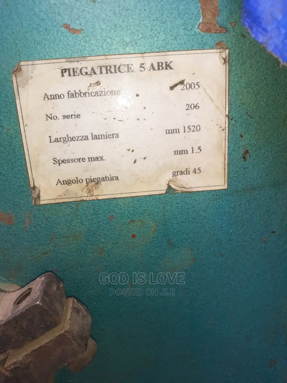 ላሜራ ማጠፊያ ማሽን