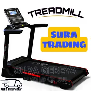 Photo - Treadmill (ዘመናዊ የመሮጫ ማሽን) Machines