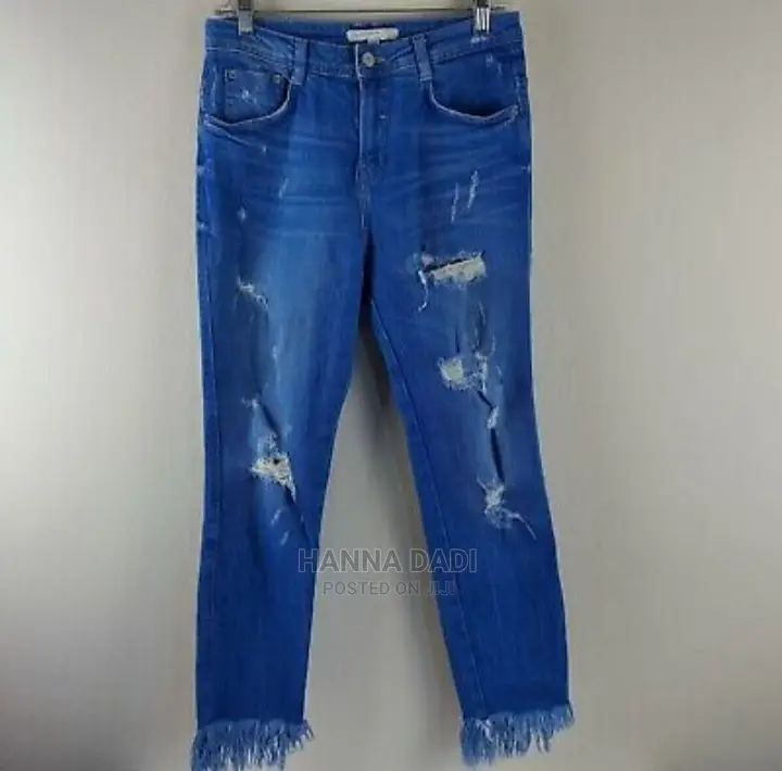 Zara Bright Blue Jean
