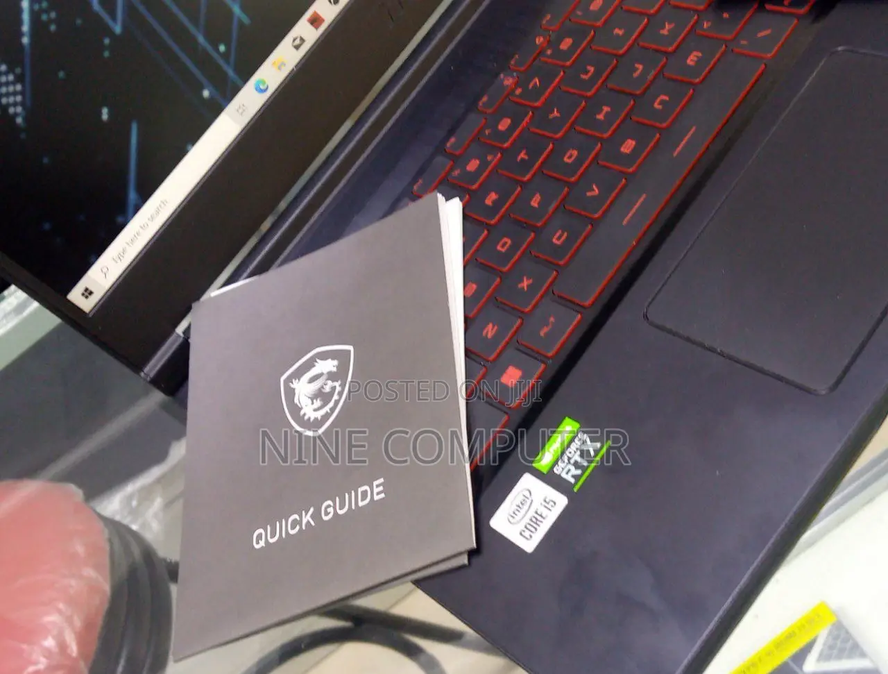 New Laptop MSI GF63 16GB Intel Core I5 SSD 512GB