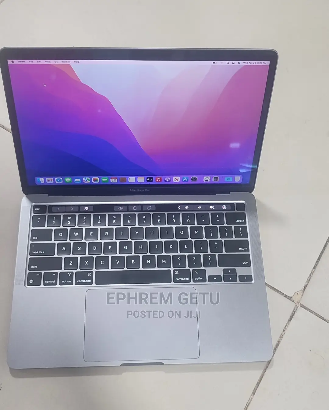 New Laptop Apple MacBook Pro M1 8GB Apple M1 SSD 256GB