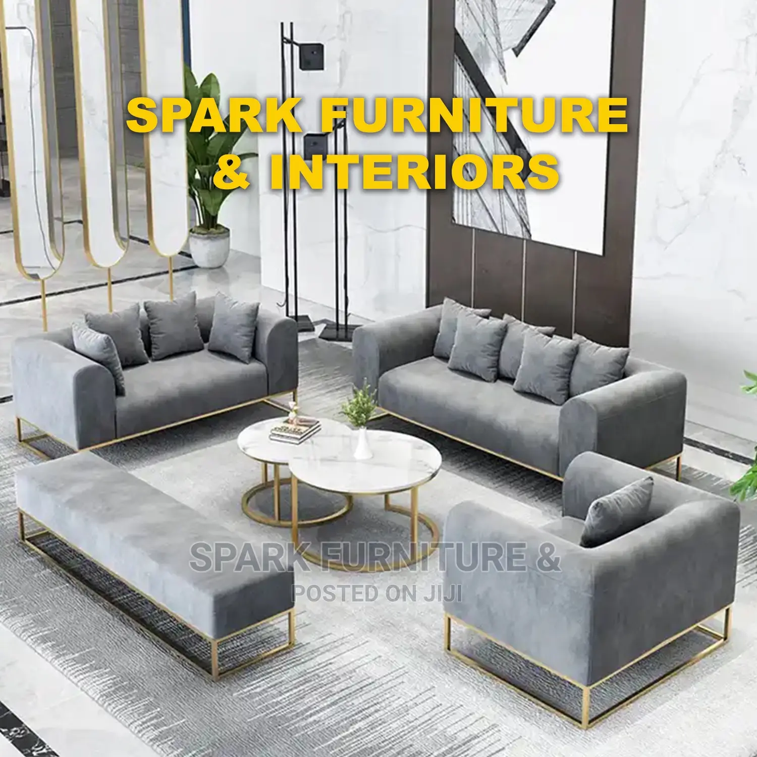 Large Family Sofa Model S-041 3+2+1+3 Set