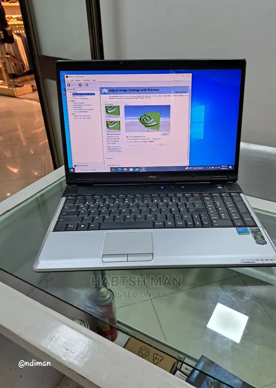 New Laptop MSI CX61-0NC 4GB Intel Atom SSD 256GB