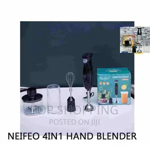 Photo - Naifeo 4-in-1 Hand Blender Set 
ኦርጅናል 4በ1 መፍጫ(የልጃች ምግብ መስሪያ)