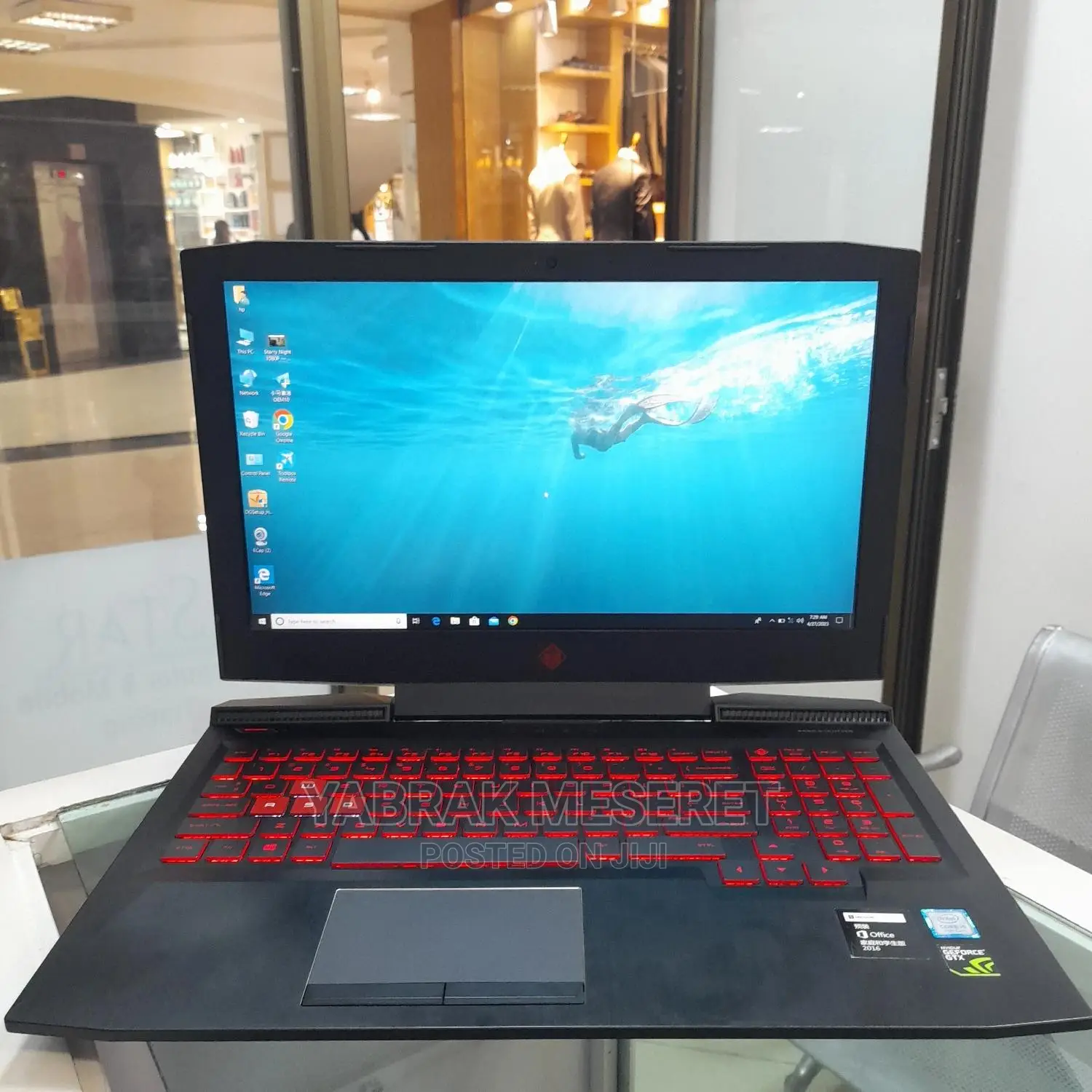 New Laptop HP Omen X 16GB Intel Core I7 SSD 256GB