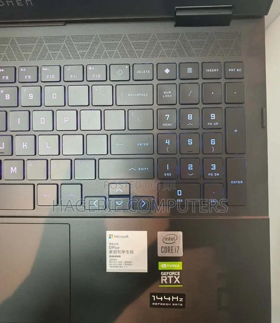 New Laptop HP Omen 15-Dh002nr 16GB Intel Core I7 SSD 1T