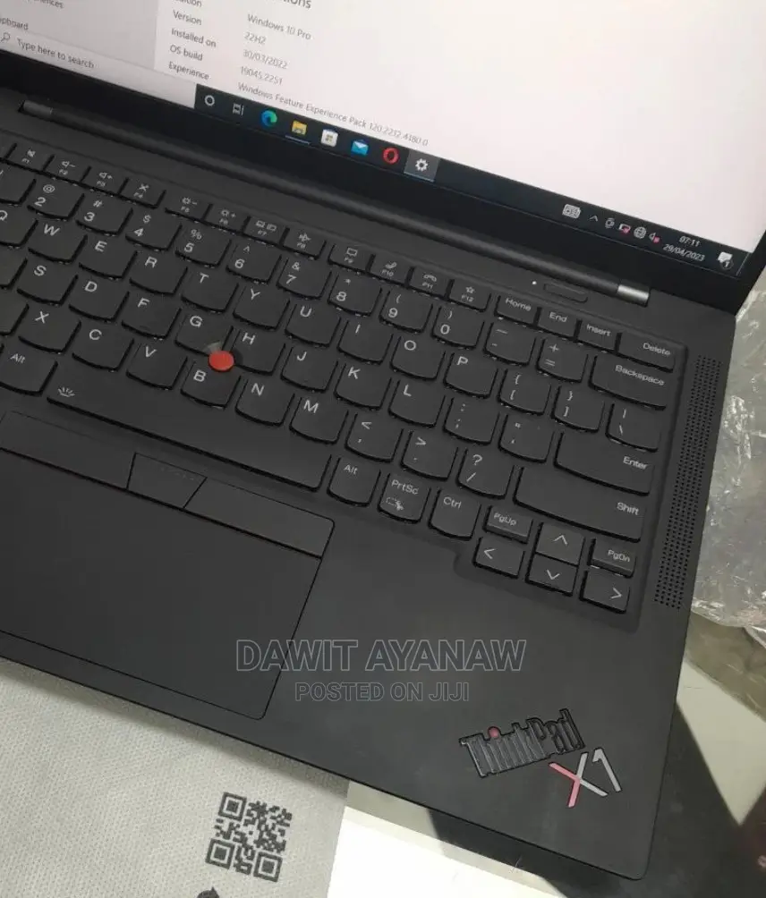 New Laptop Lenovo ThinkPad X1 Carbon 16GB Intel Core I5 SSD 512GB