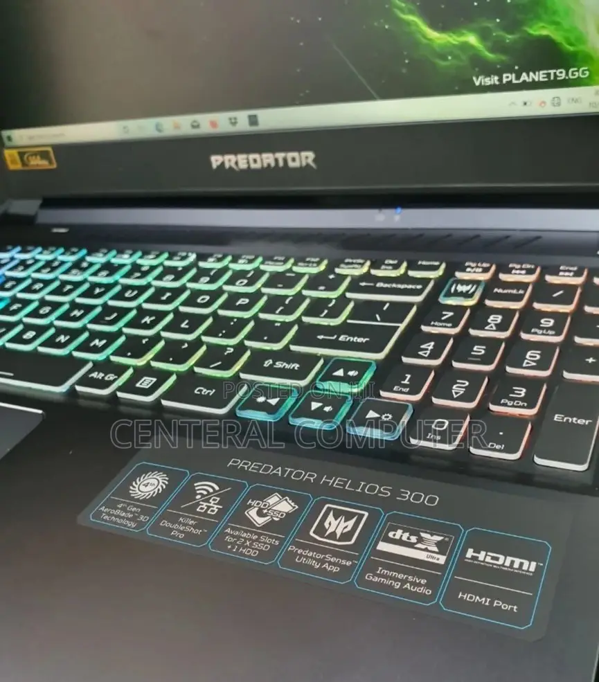 New Laptop Acer Predator Helios 300 16GB Intel Core I7 HDD+SSD 2T