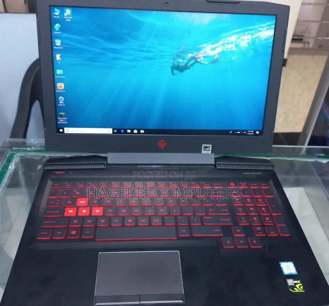 New Laptop HP Omen Pro 6GB Nvidia HDD+SSD 1T