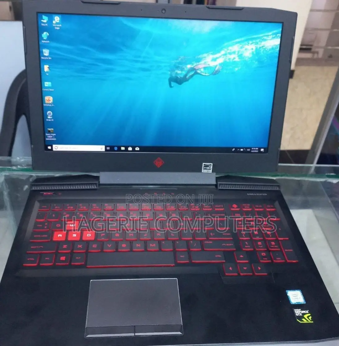 New Laptop HP Omen 16 8GB Intel Core I7 SSD 1T