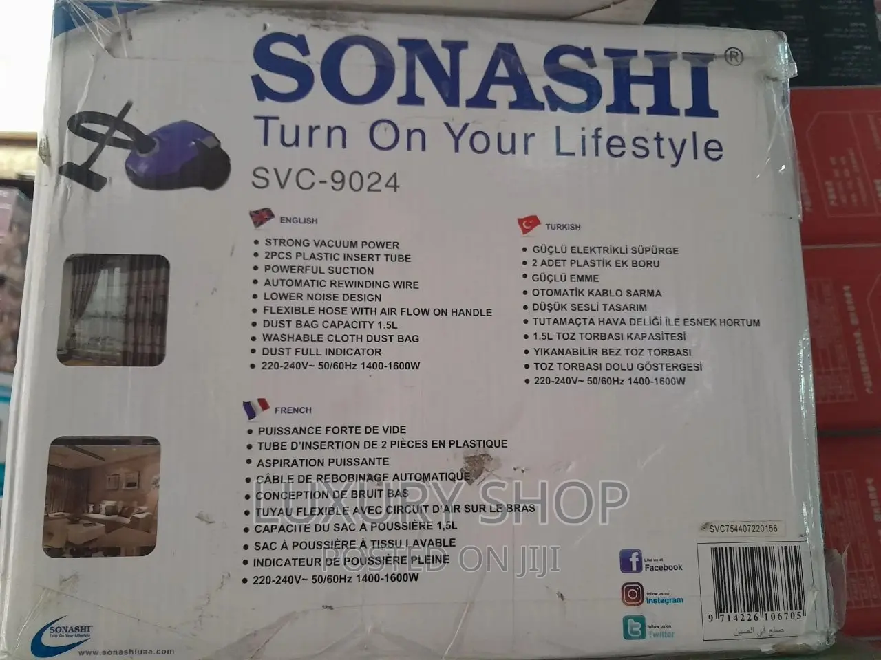 Sonashi Vacuum Cleaner