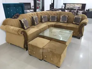 L Shaped Sofa With Table