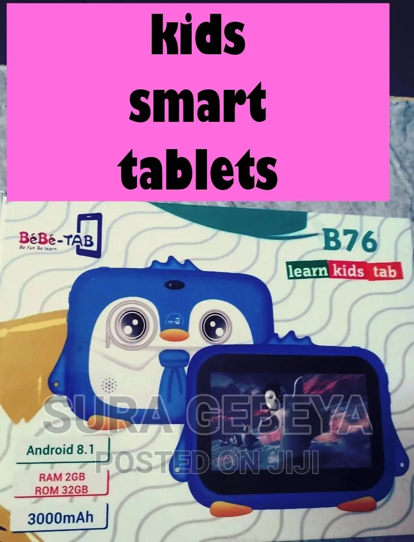 የልጆች መተግበሪያ የተጫነለት የልጆች መማሪያ ታበሌት (Kids Smart Tablets))