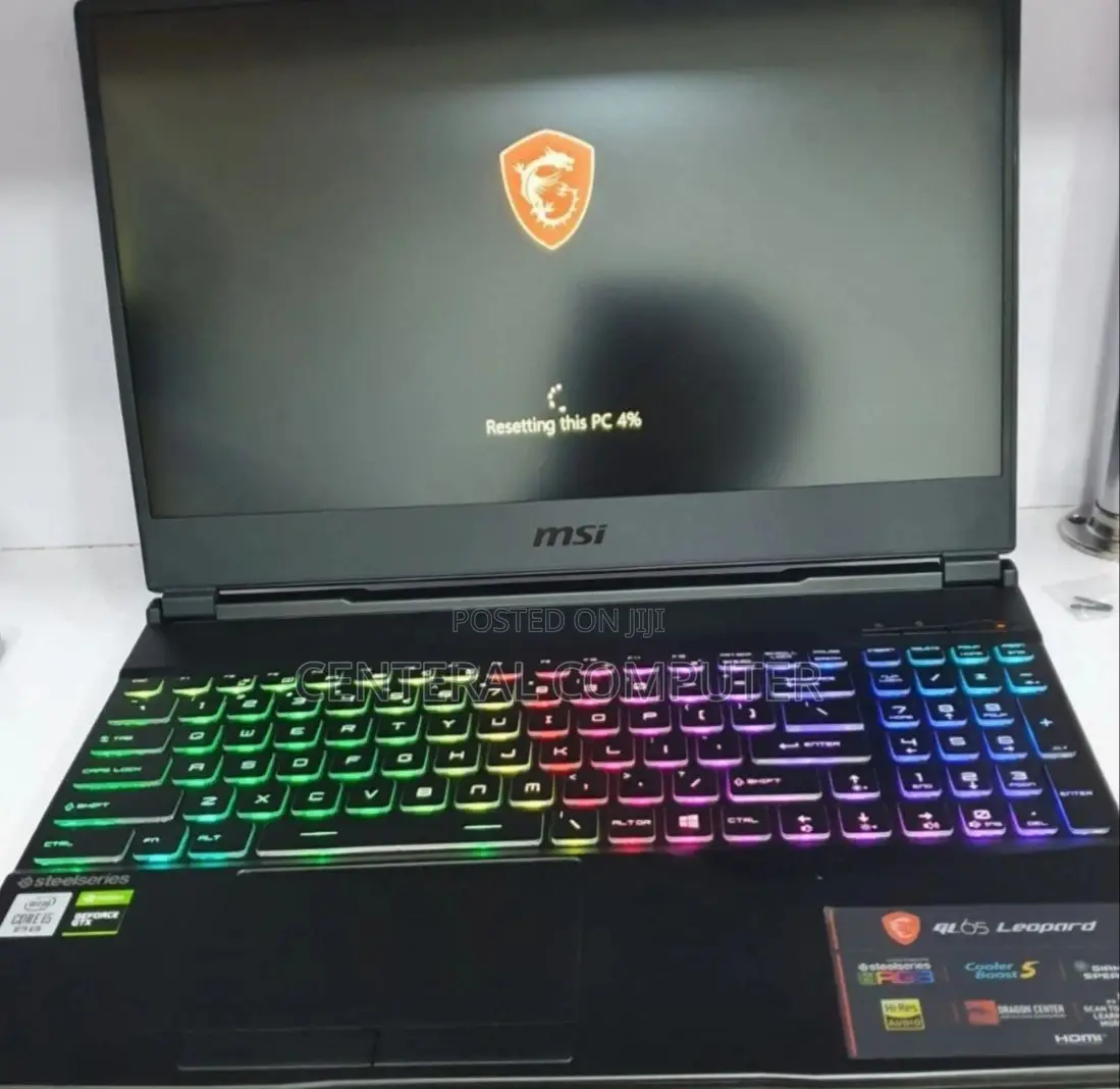 New Laptop MSI GL63 8RD 16GB Intel Core I5 SSD 512GB