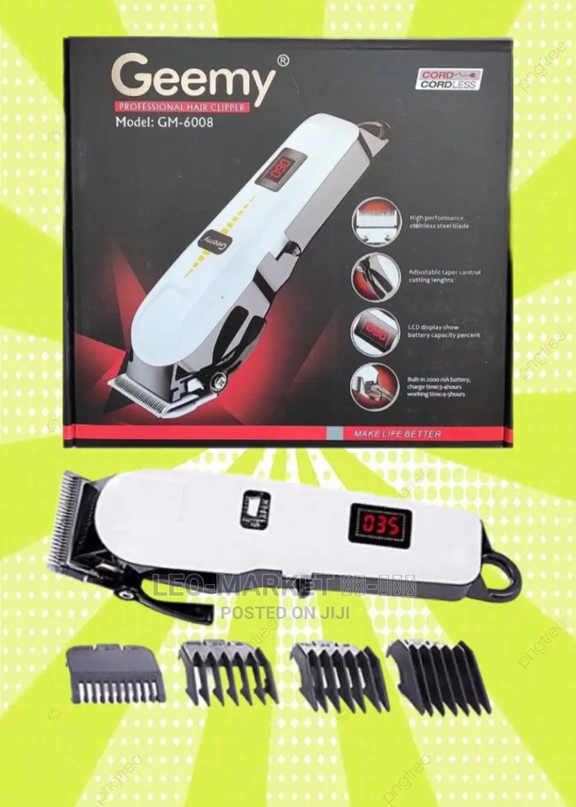 Geemy Professional Hair Trimmer And Clipper