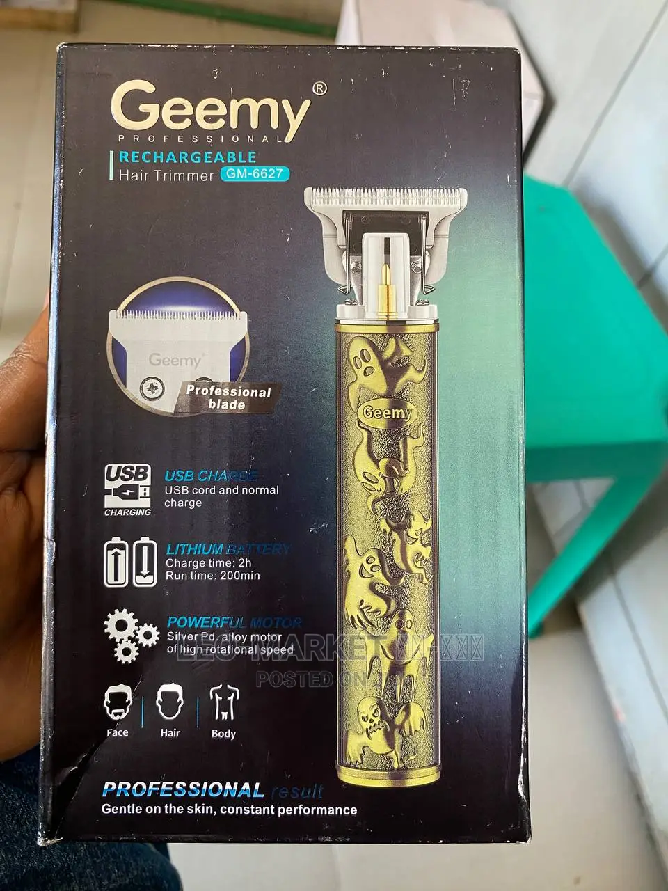 Professional Rechargeable Hair Trimmer