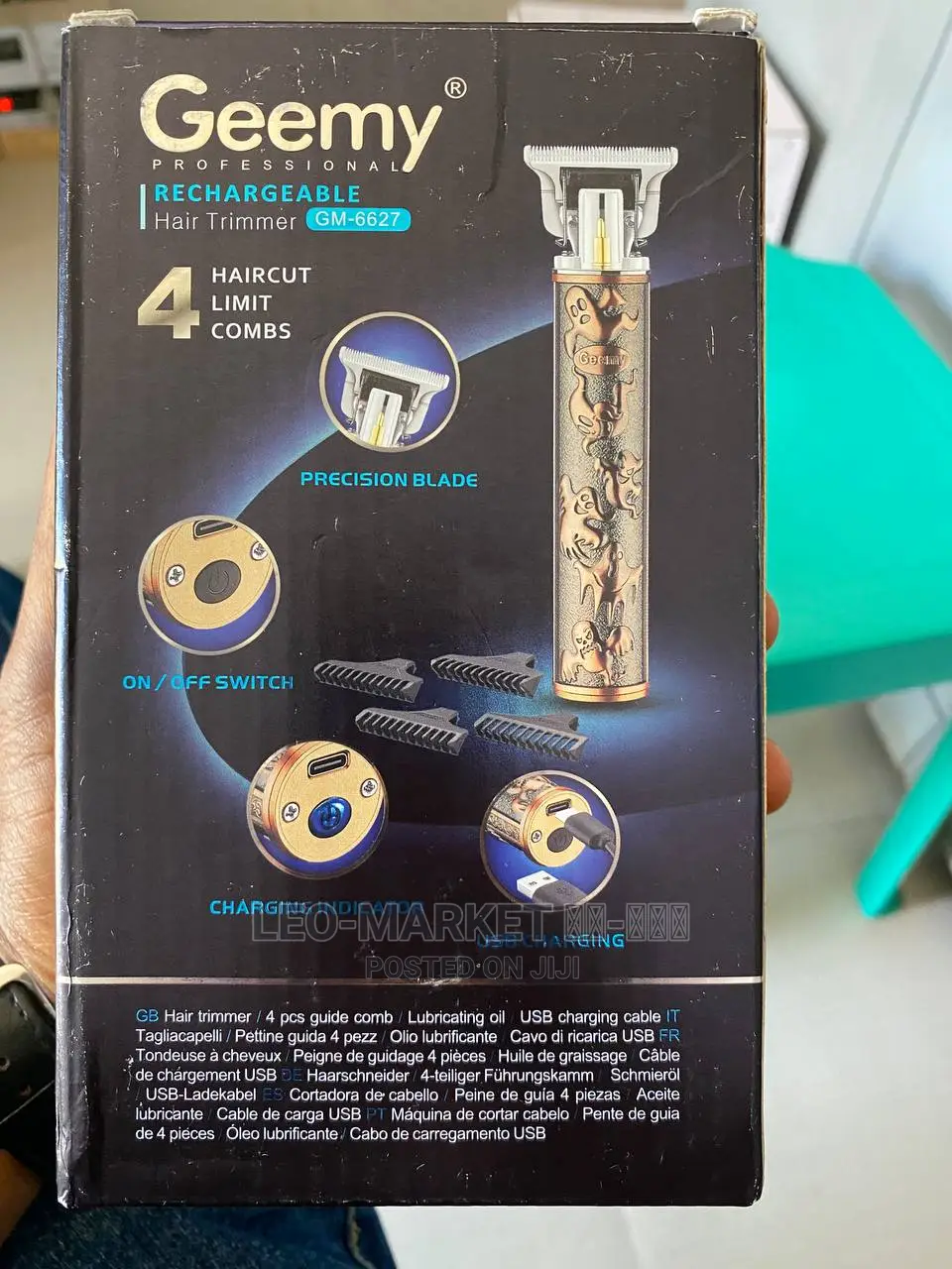 Professional Rechargeable Hair Trimmer