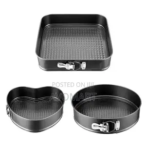 Three Set Cake Moulds