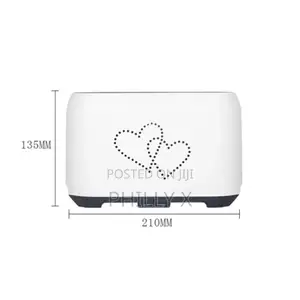 Air Humidifier With Remote Control Flame Effect