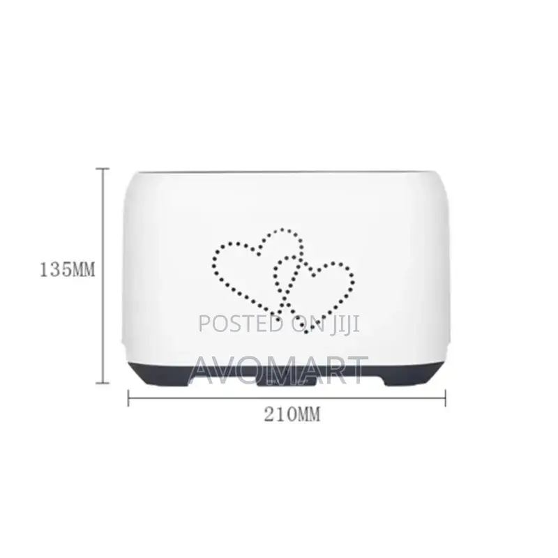 Air Humidifier With Remote Control Flame Effect