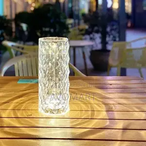 LED Crystal Diamond Table Lamp