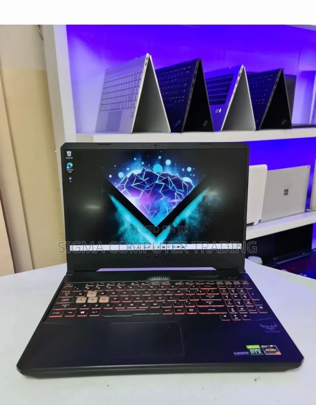 New Laptop Asus TUF Gaming FX504 16GB AMD Ryzen 7 SSD 512GB