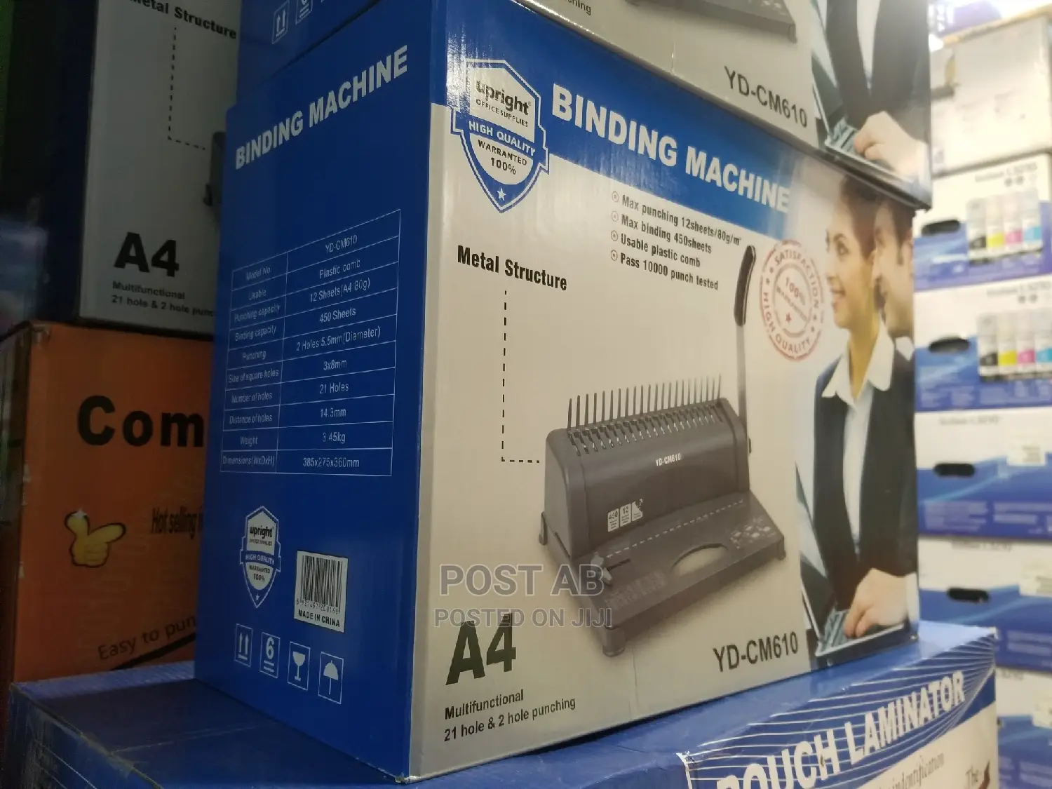 Binding Machine A4 (YD-CM610)