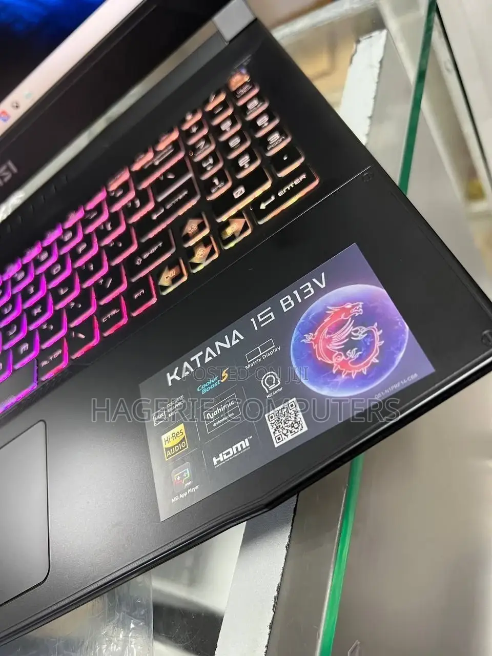 New Laptop MSI Katana GF66 16GB Intel Core I7 SSD 1T