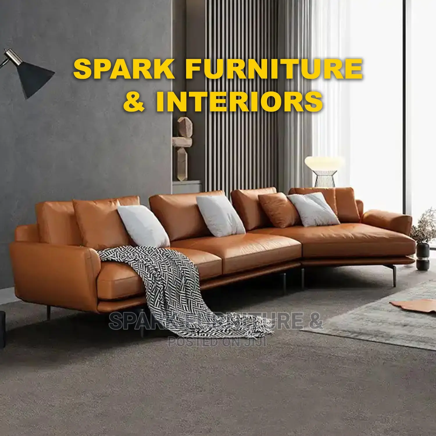 Leather Sectional Sofa Model Sc-023