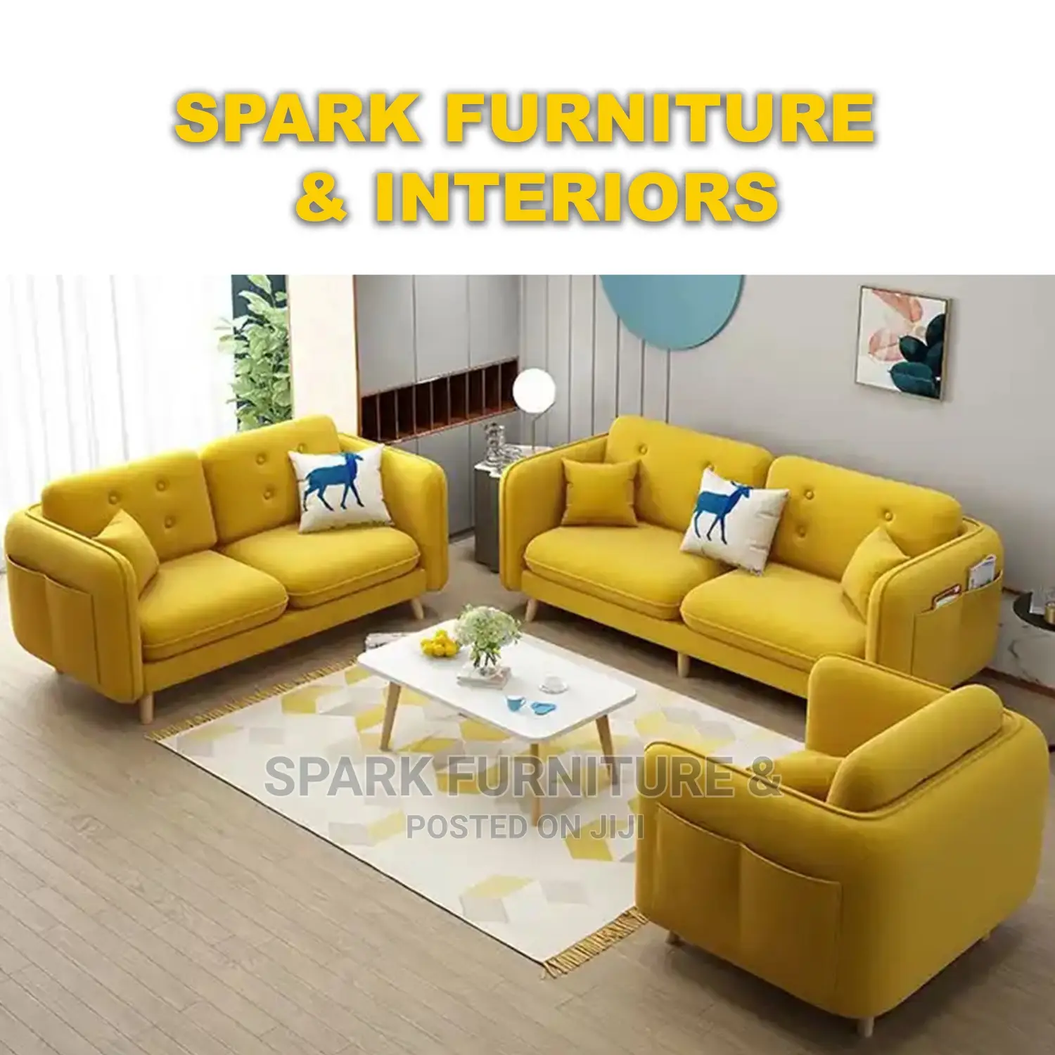 Sofa Model S-046 3+2+1 Set