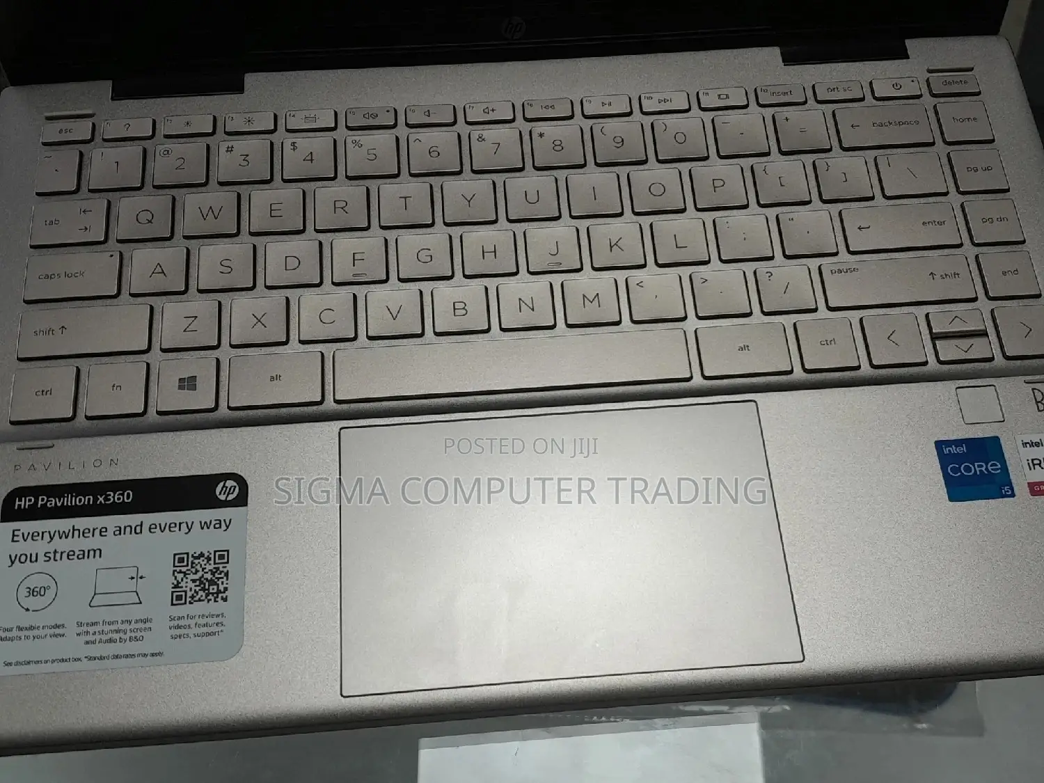 New Laptop HP Pavilion X360 8GB Intel Core I5 SSD 512GB