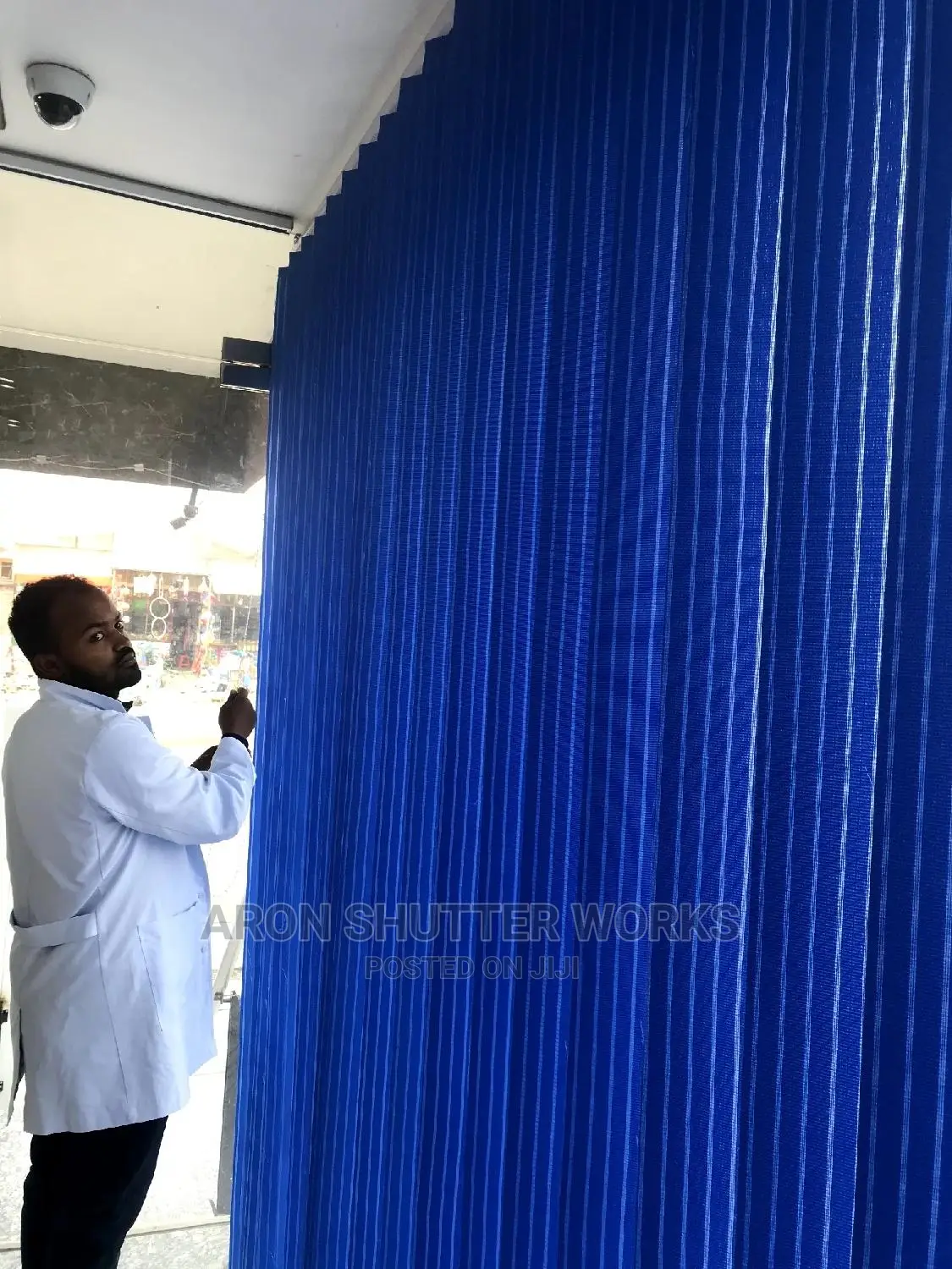 Vertical Blind የቢሮው መጋረጃ