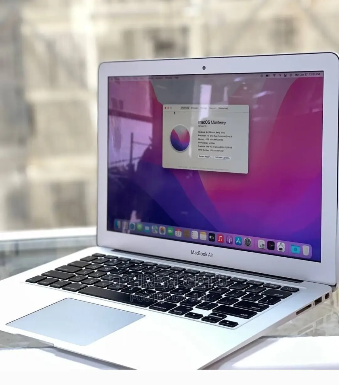 New Laptop Apple MacBook Air 2015 4GB Intel Core I5 SSD 128GB