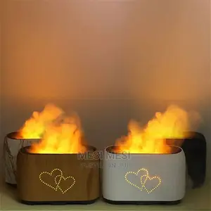 Photo - Air Humidifier With Remote Control Flame Effect