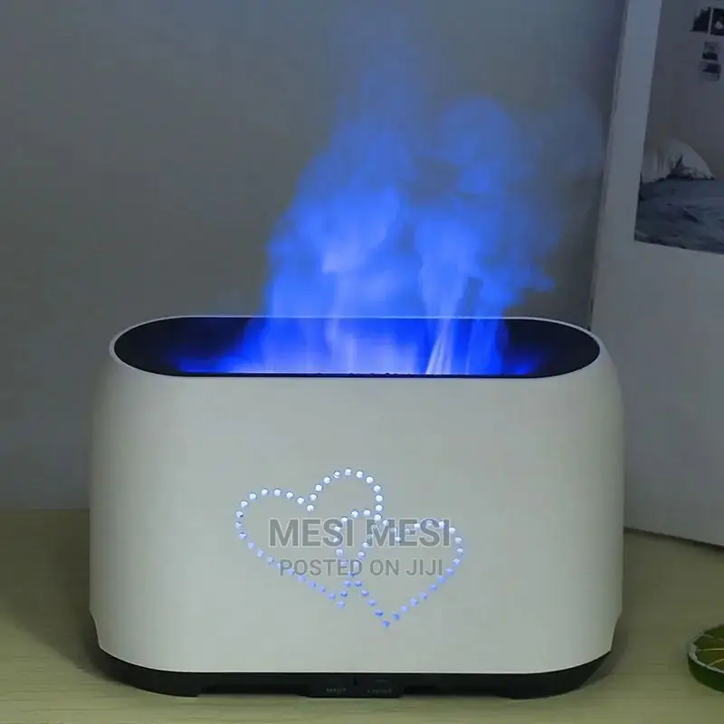 Air Humidifier With Remote Control Flame Effect in Lideta Home