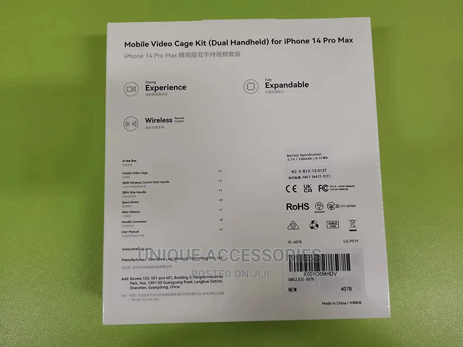 SMALLRIG Video Mount Kit for iPhone 14 Pro Max With Dual Wir