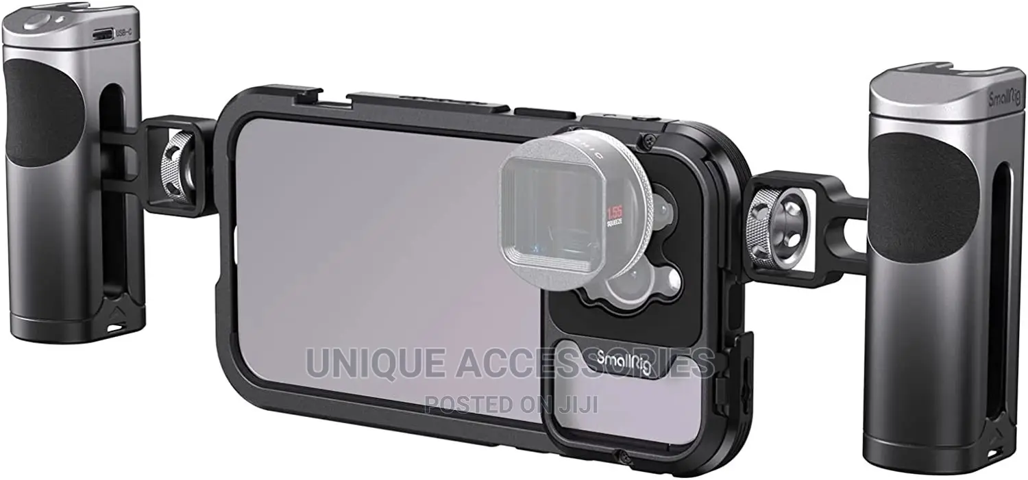 SMALLRIG Video Mount Kit for iPhone 14 Pro Max With Dual Wir