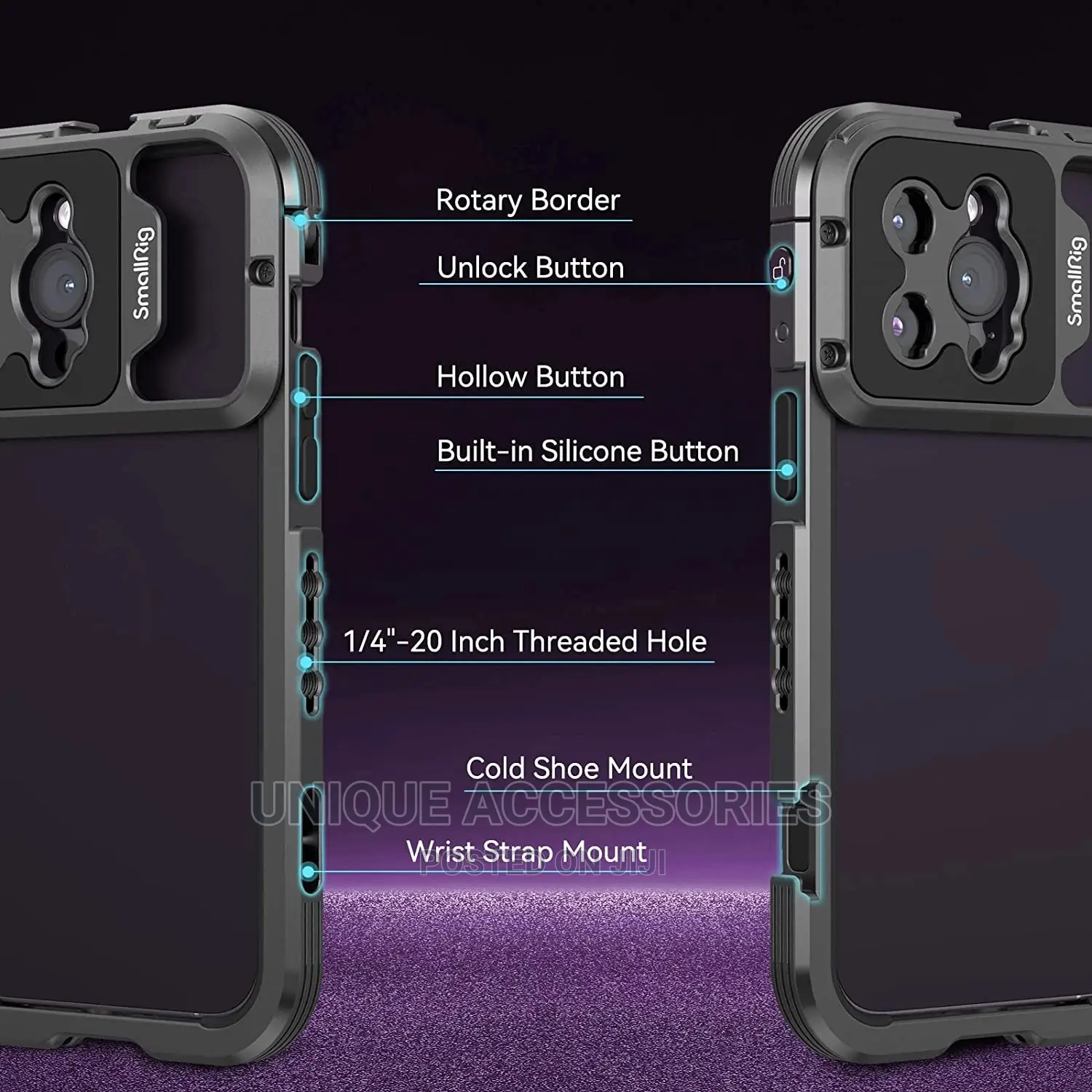 SMALLRIG Video Mount Kit for iPhone 14 Pro Max With Dual Wir