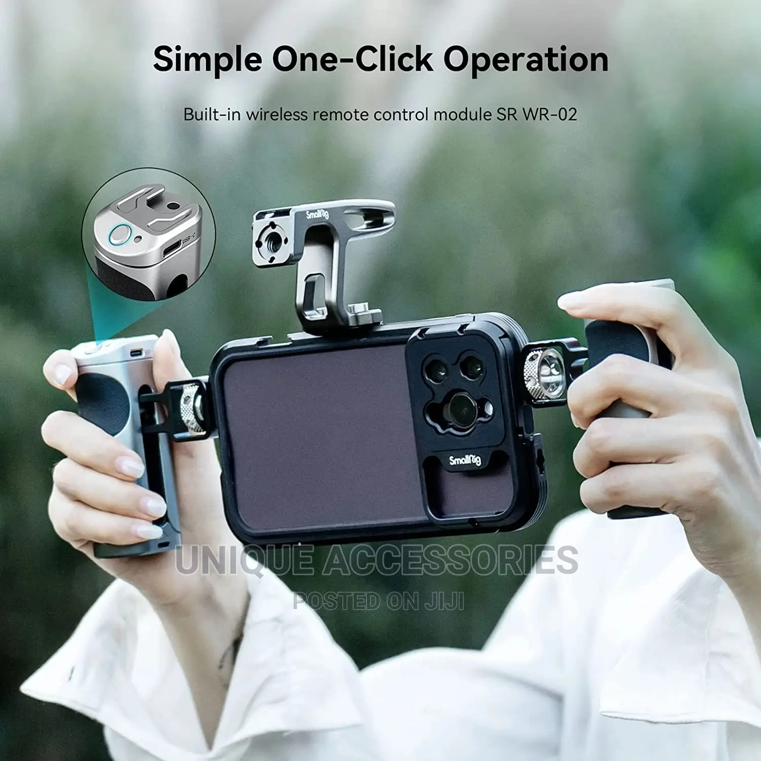 SMALLRIG Video Mount Kit for iPhone 14 Pro Max With Dual Wir