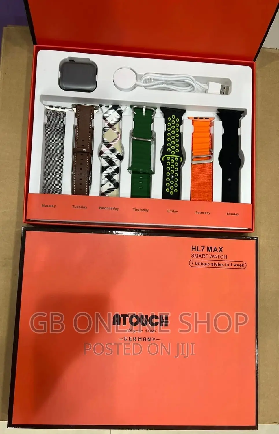 A Touch Germany HL7 Max Smart Watch With Free 7 Strap