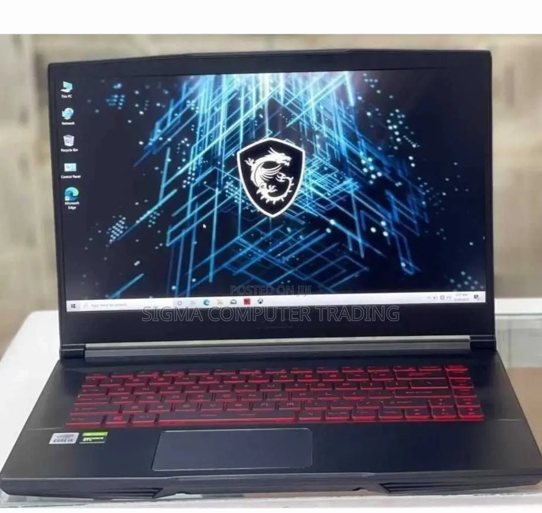 New Laptop MSI GF63 8GB Intel Core I5 SSD 256GB