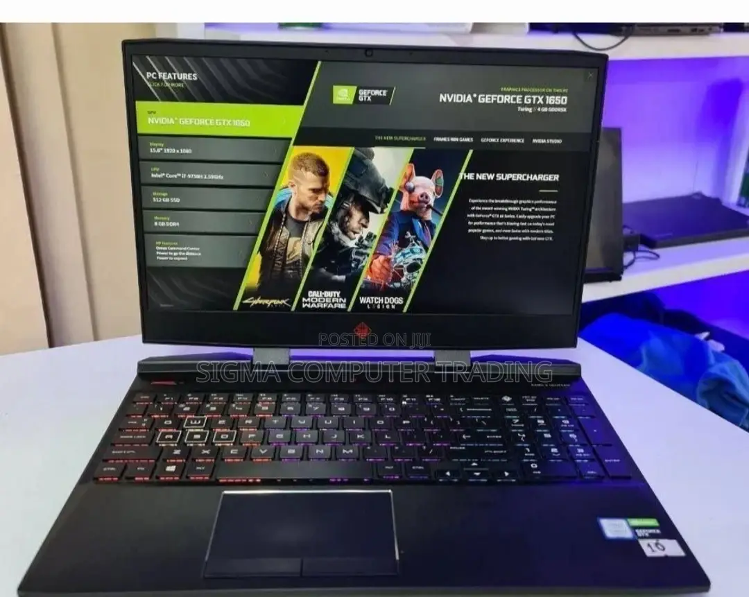 New Laptop HP Omen X 8GB Intel Core I7 HDD+SSD 1T